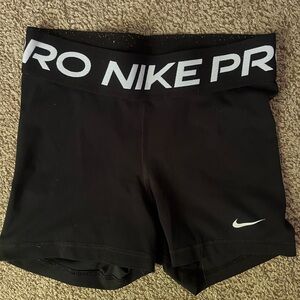 Nike Women's Black Athletic Shorts